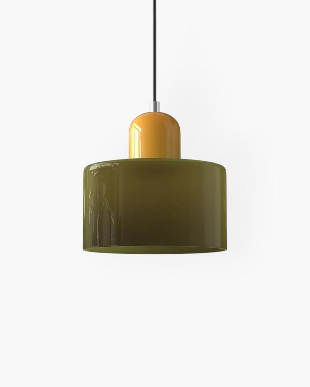 Formiva Pendel Lampa | Retro Nowoczesny Szklany Klosz | Ambient E26 Oświetlenie | Hardwired Lampa sufitowa