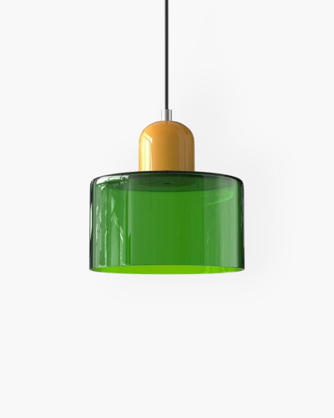 Formiva Pendel Lampa | Retro Nowoczesny Szklany Klosz | Ambient E26 Oświetlenie | Hardwired Lampa sufitowa