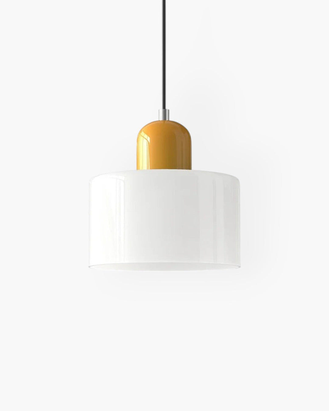 Formiva Pendel Lampa | Retro Nowoczesny Szklany Klosz | Ambient E26 Oświetlenie | Hardwired Lampa sufitowa