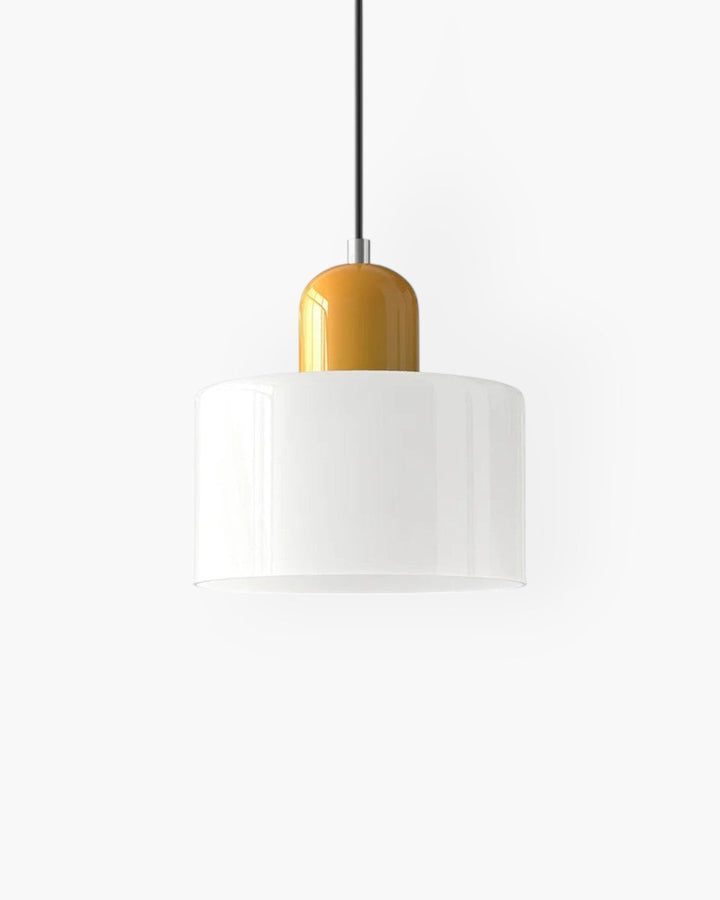 Formiva Pendel Lampa | Retro Nowoczesny Szklany Klosz | Ambient E26 Oświetlenie | Hardwired Lampa sufitowa